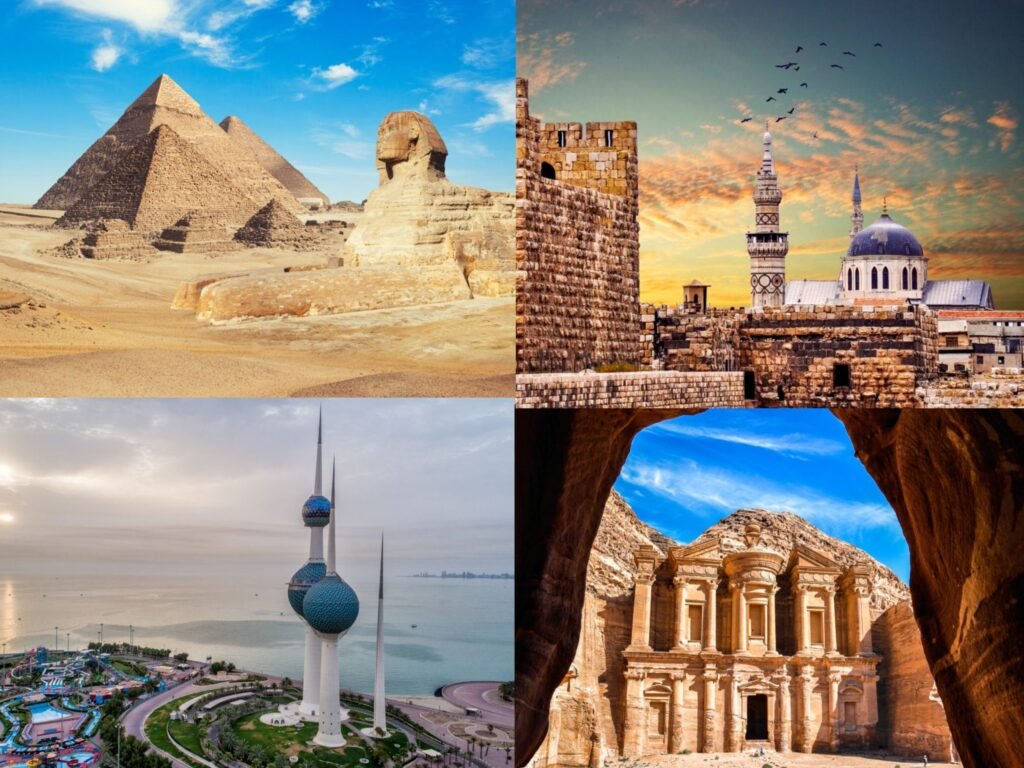 المعالم الأثرية ، تمثل جزءاً من السياحة في الوطن العربي.